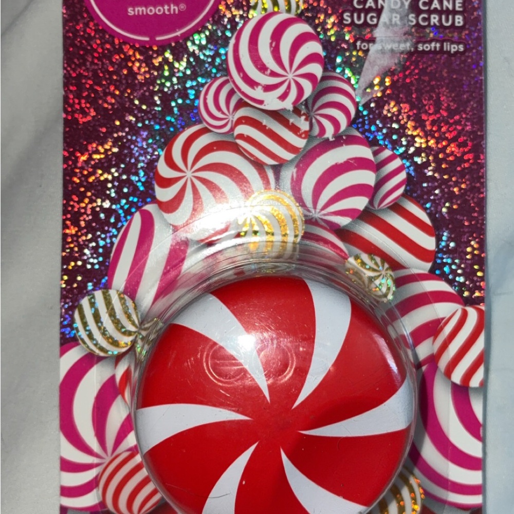 5/$20 EOS Holiday Collection Candy Cane Sugar Lip Scrub‎ Limited Edition NIP